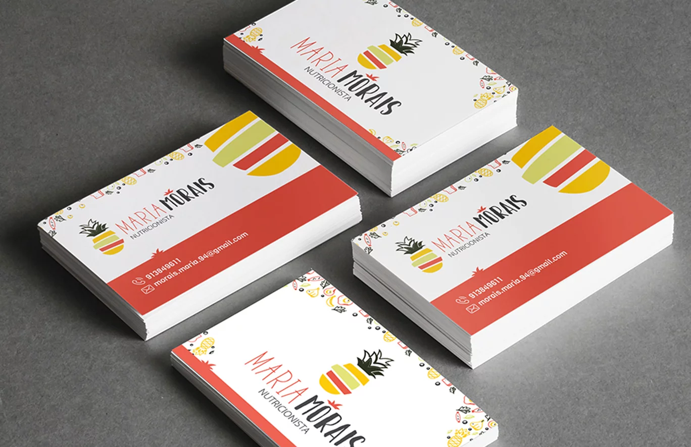 Maria Morais - Douromais logo nutricionista em Vila Real design logotipos