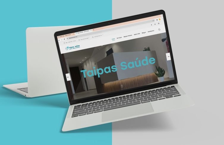 Website Taipas Saúde